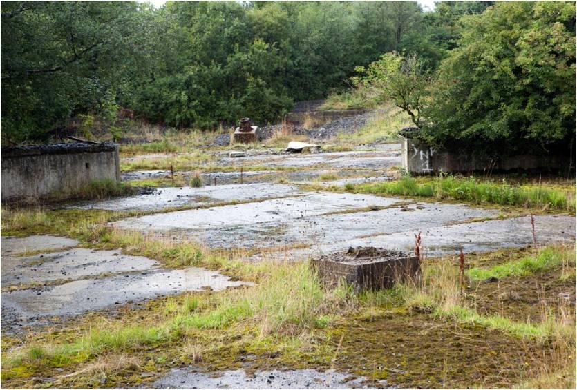 Barrhead sewage area before transformation Barrhead sewage area before transformation